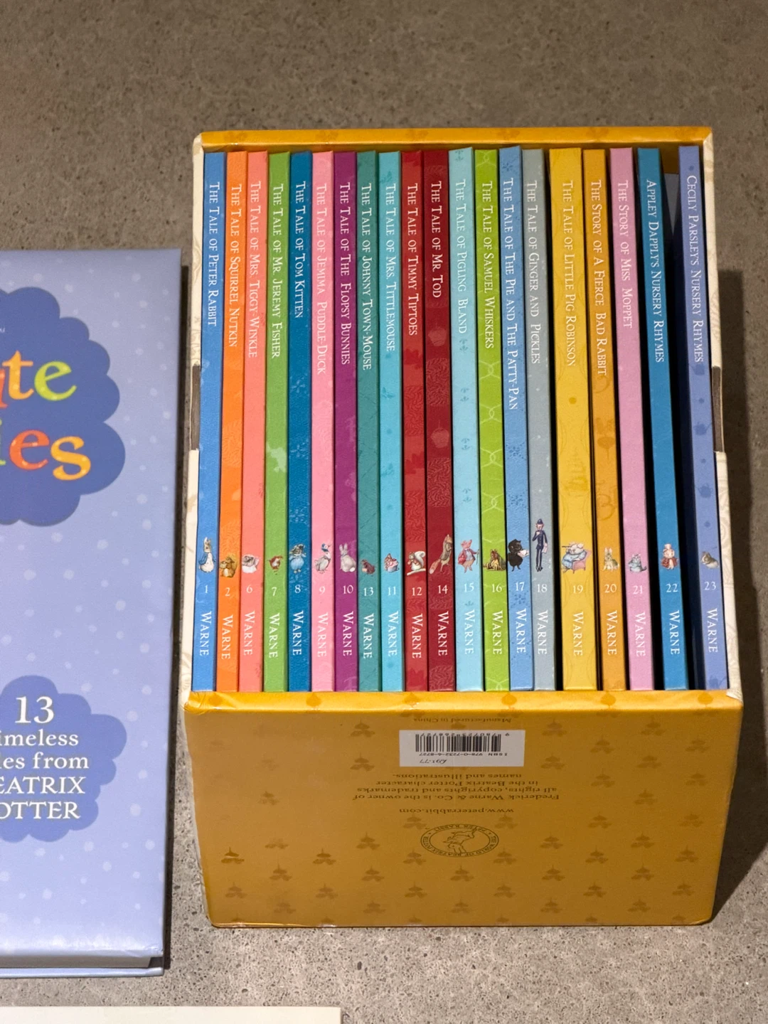 Beatrix Potter Peter Rabbit Book Collection - photo 2