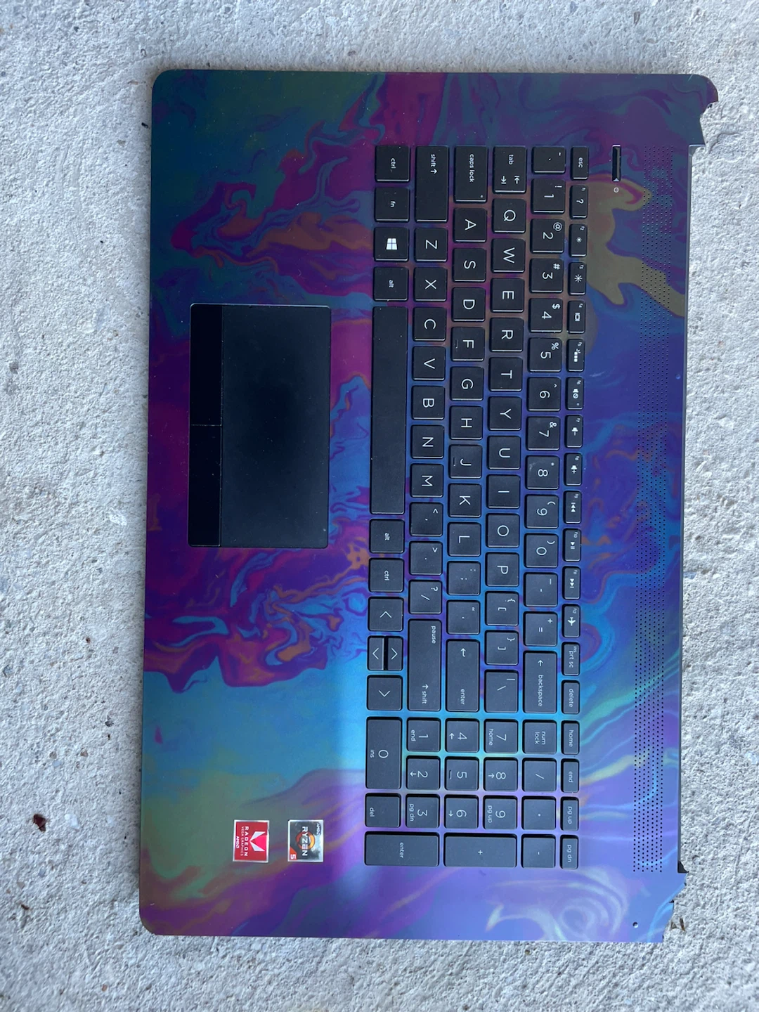 HP Pavilion Laptop Keyboard Deck with Trackpad