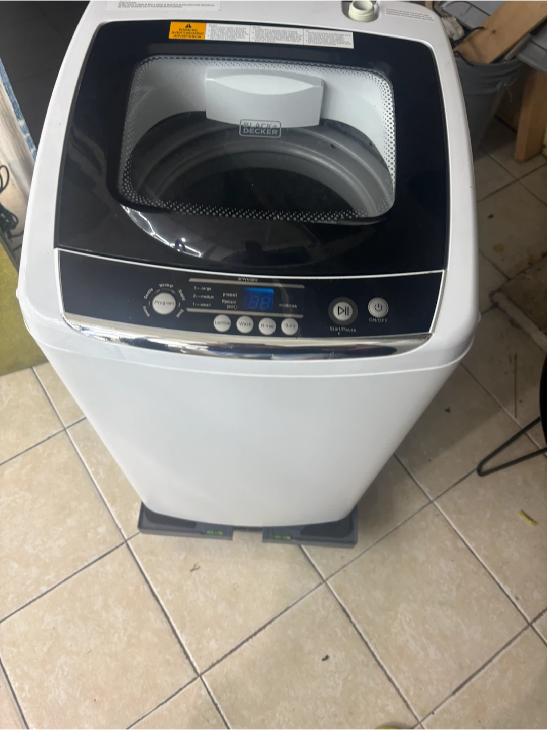 Black & Decker Portable Washer BPWM09W