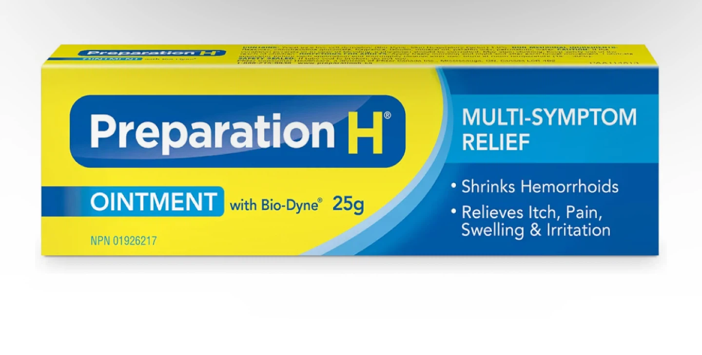 Preparation H Multi-Symptom Relief Ointment 25g
