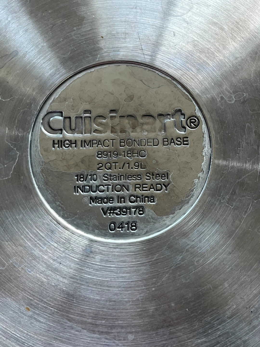 Set of 4: Cuisinart 2QT Stainless Steel Saucepan - photo 2