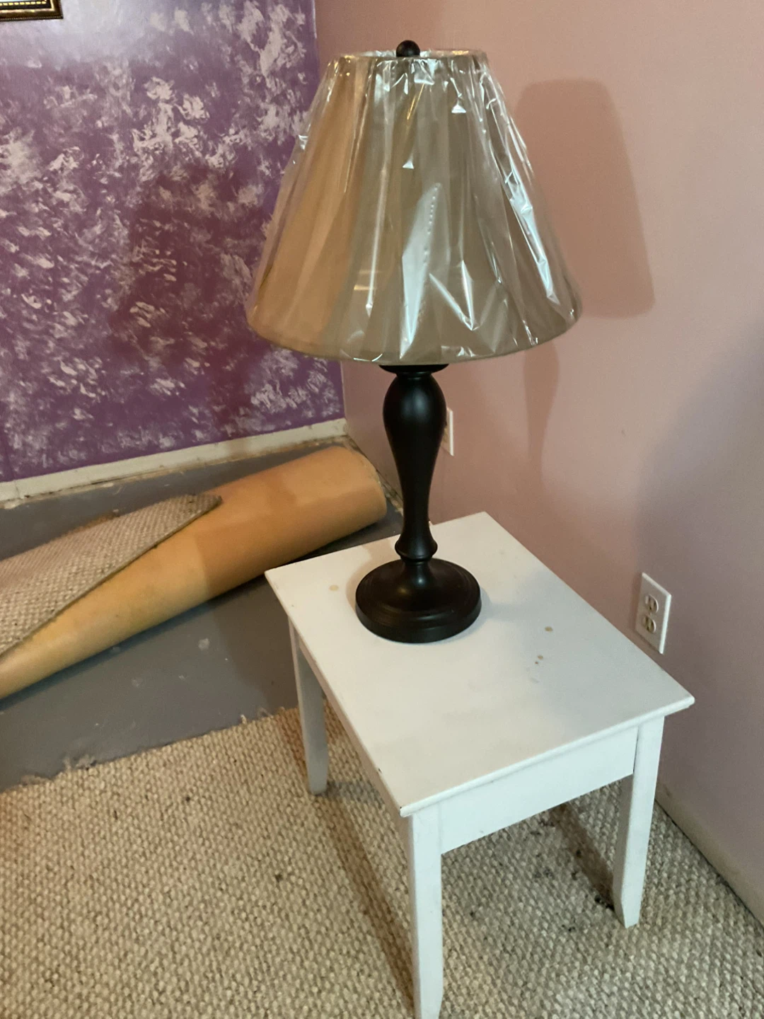 Table lamp and floor lamp set - photo 2