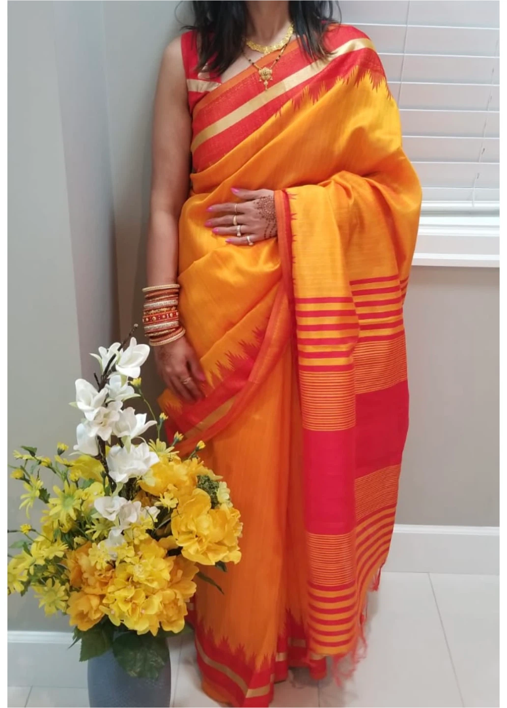 Traditional wear chaniya choli and saree - photo 4
