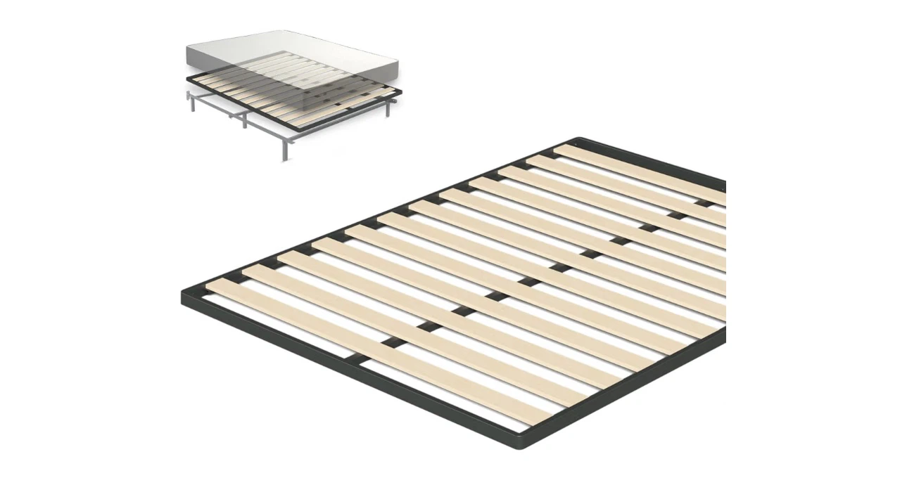 Zinus 1.6" Wood Slat Bunkie Board, Full - photo 3