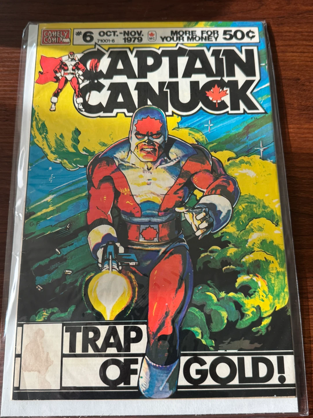 Captain Canuck #6 Comic Book 1979