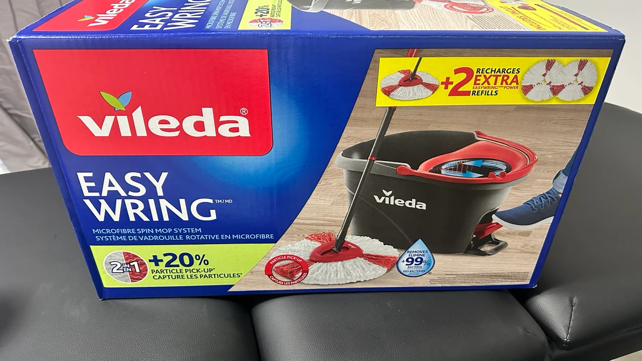Vileda EasyWring Microfibre Spin Mop System