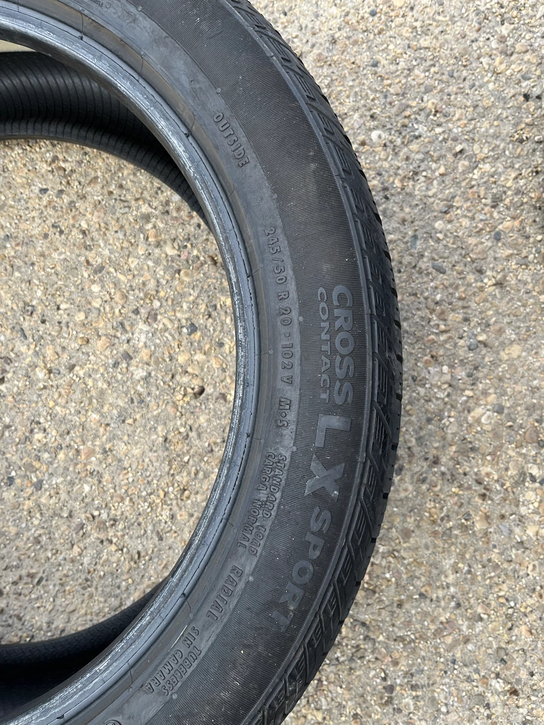 245/50R20 Continental CrossContact LX Sport Tires 245/50R20 - photo 3