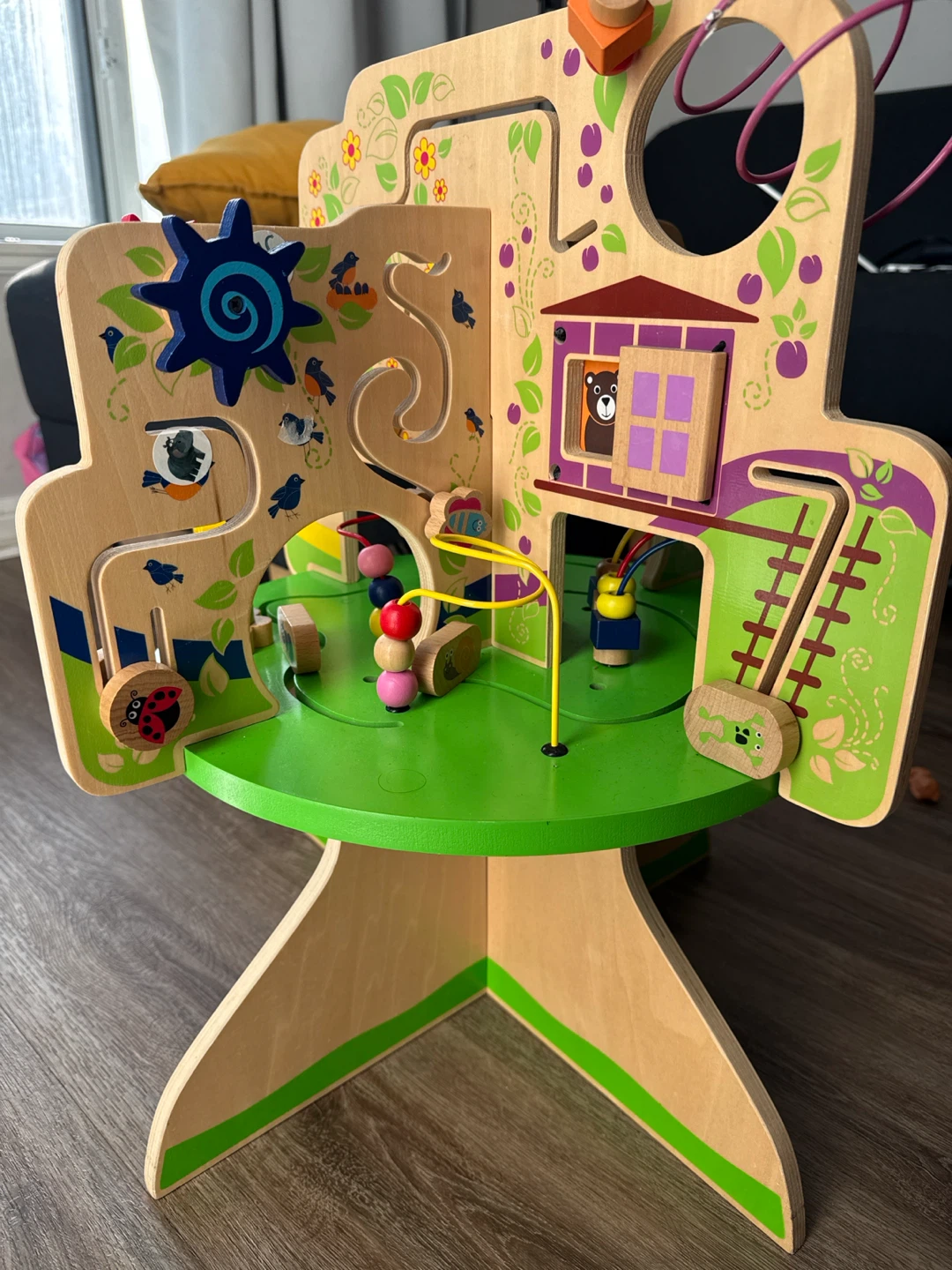 Wooden Activity Tree Table! Needs to go asap ‼️ - photo 3
