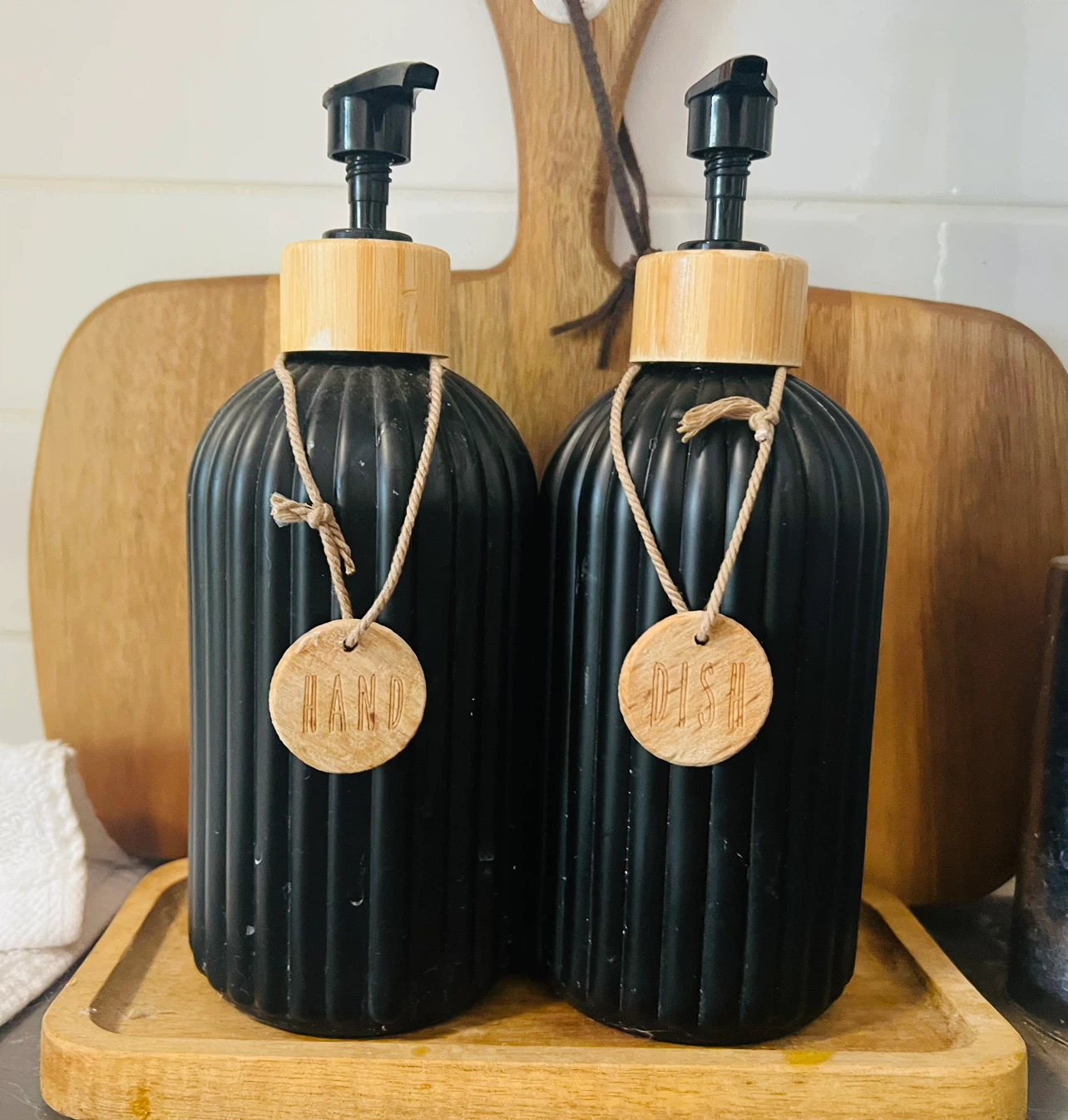 Soap dispensers with free base