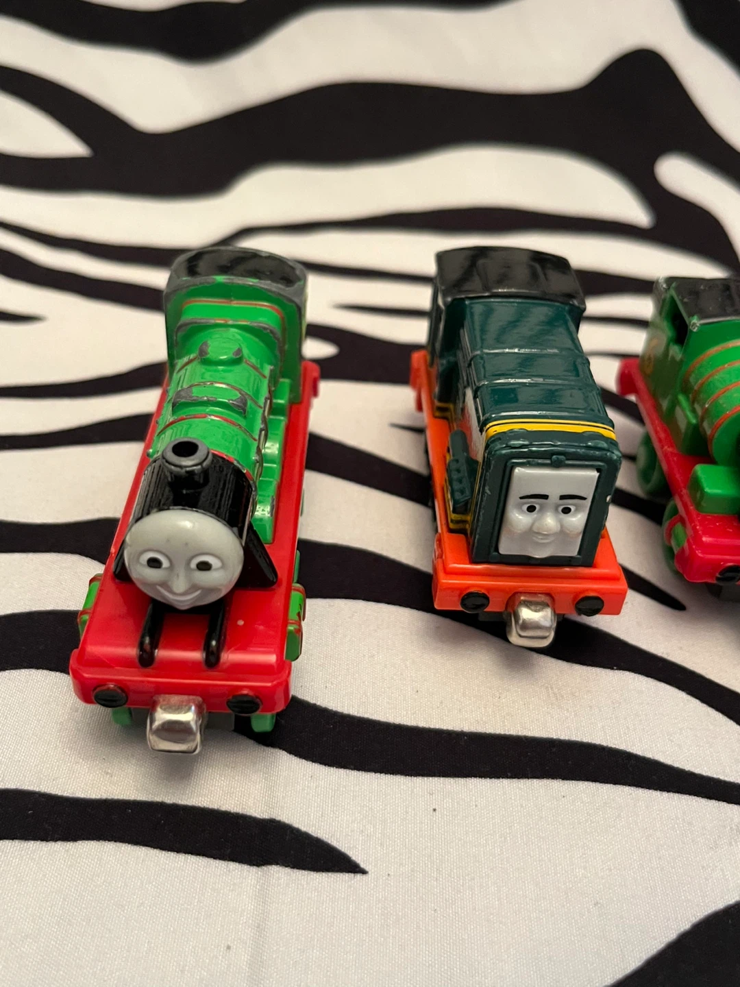 🚂 Lot of Percy die-cast train & cargo car from Thomas & Friends - photo 2