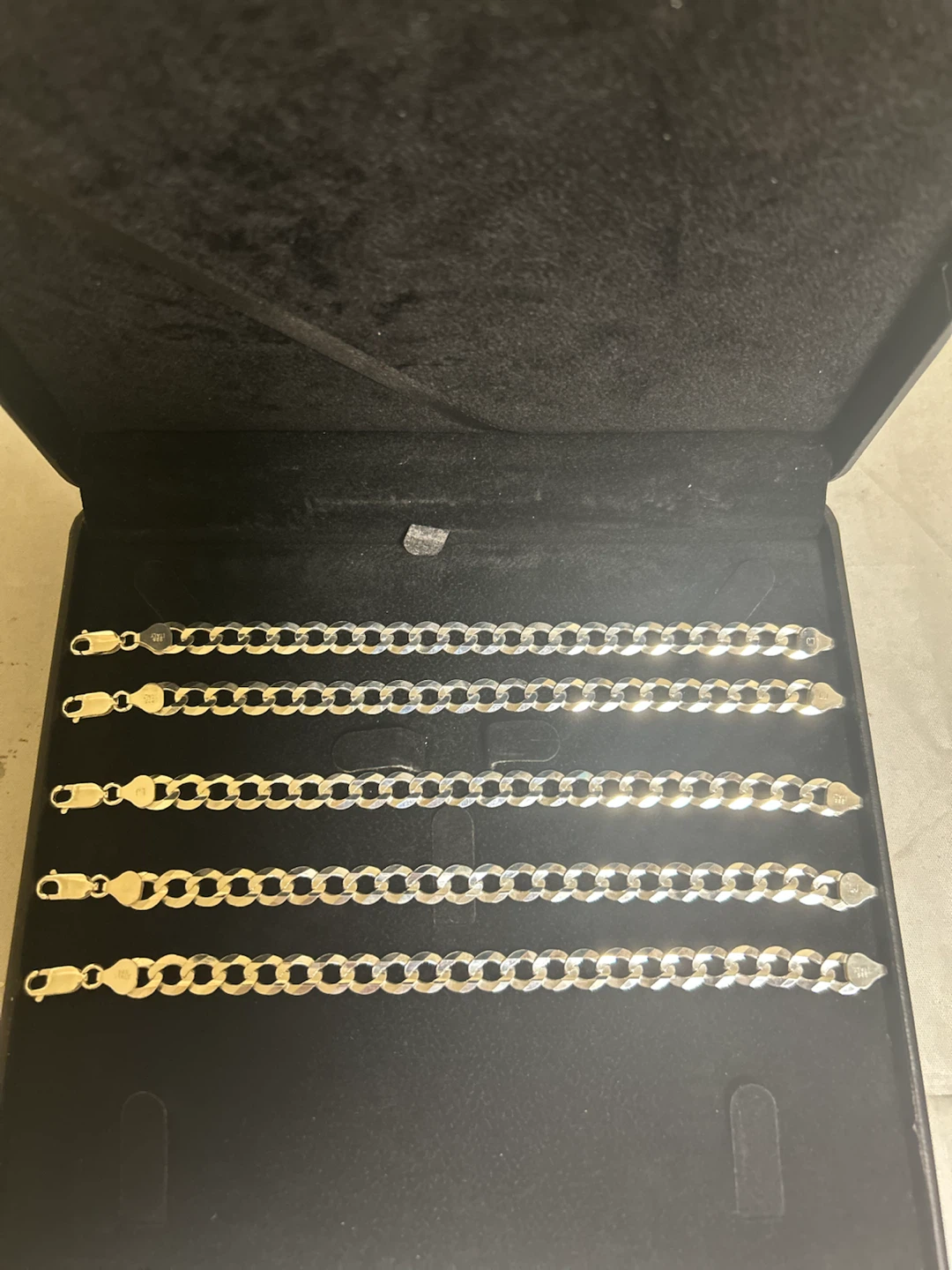 925 Silver Flat Curb Bracelet