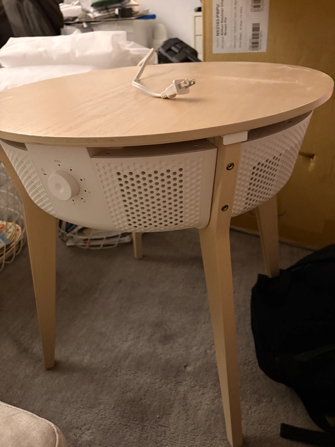 IKEA STARKVIND Air Purifier Table and new filter - photo 2