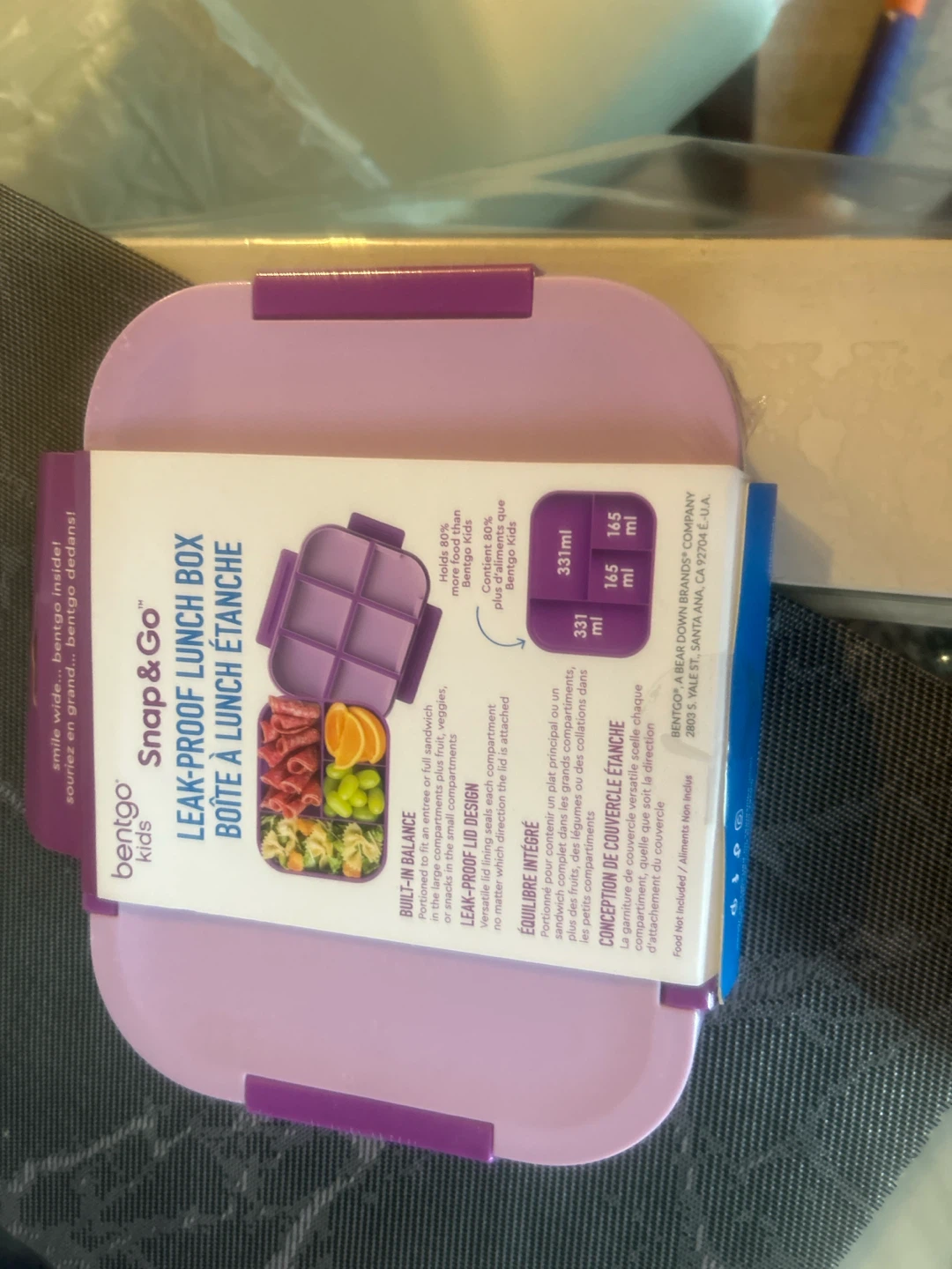 Bentgo Kids Snap & Go Leak-Proof Lunch Box