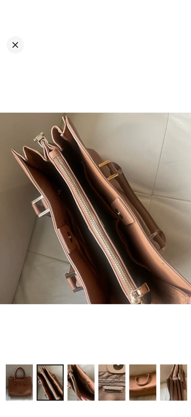Miztique brown tote handbag - photo 2