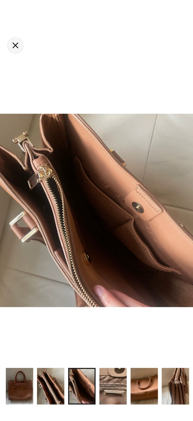 Miztique brown tote handbag - photo 3