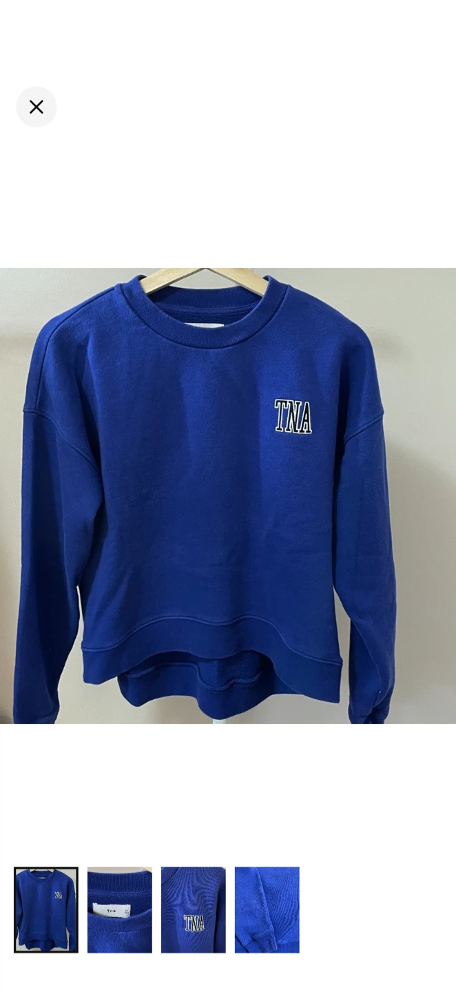 TNA Blue Sweatshirt
