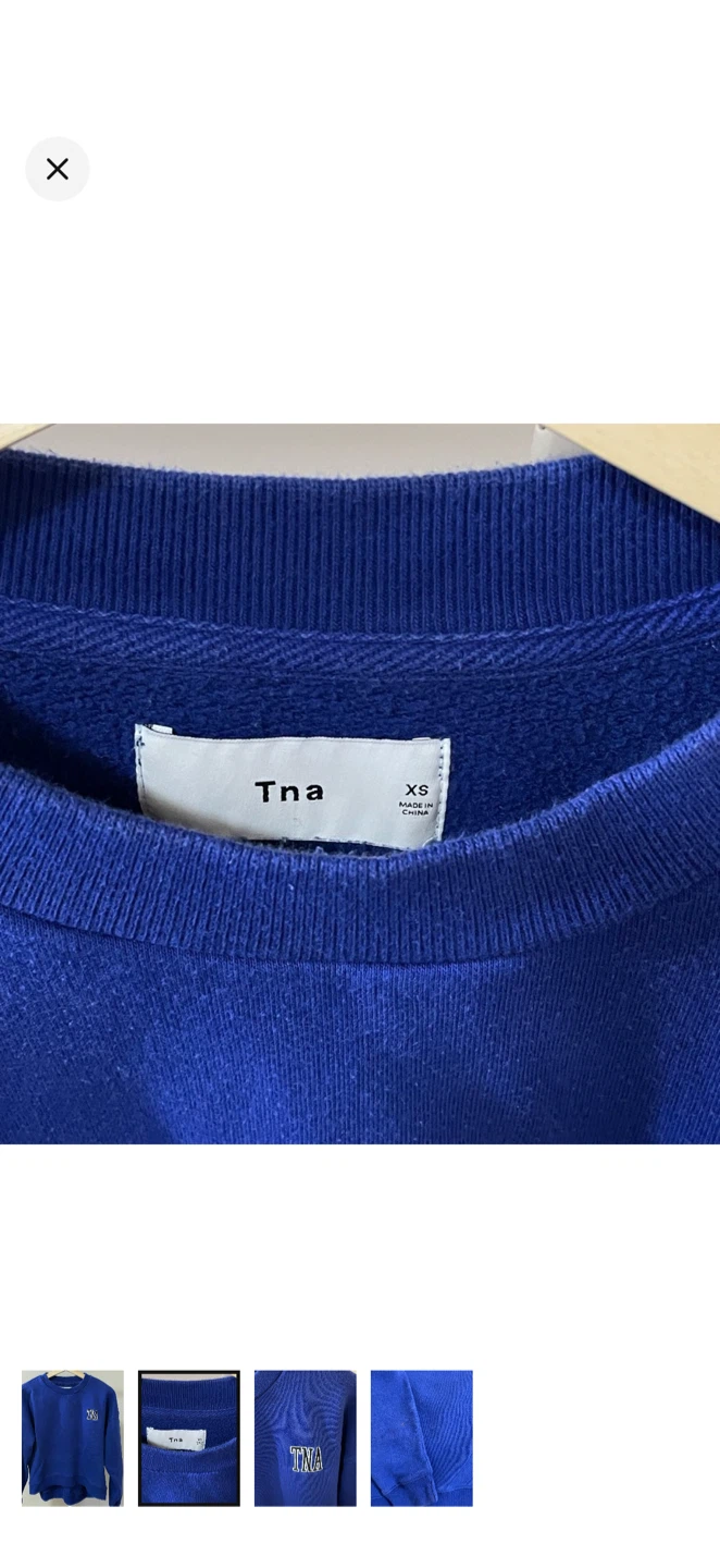 TNA Blue Sweatshirt - photo 2