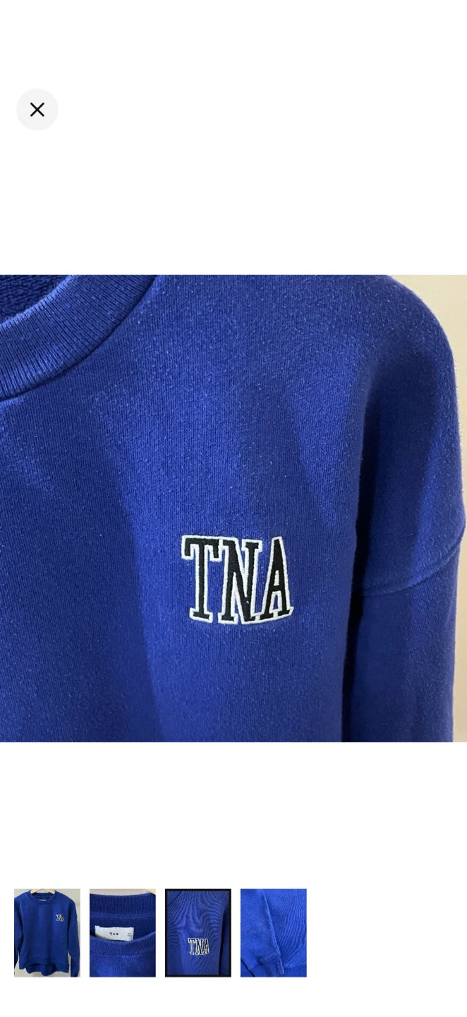 TNA Blue Sweatshirt - photo 3