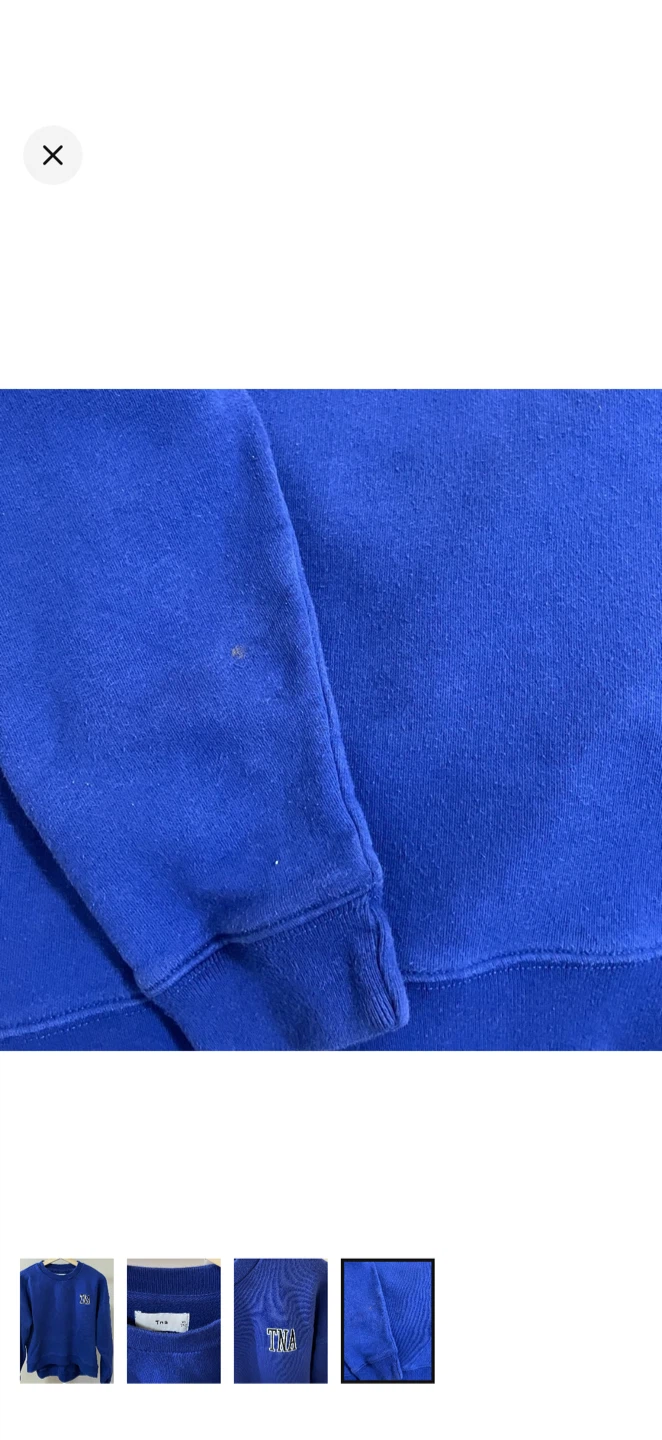 TNA Blue Sweatshirt - photo 4
