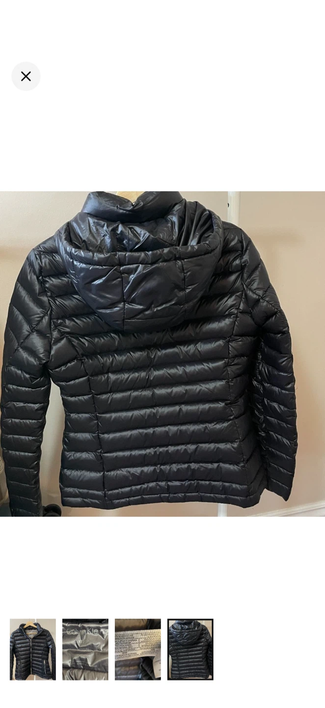 Calvin Klein Black Packable Down Jacket - photo 4