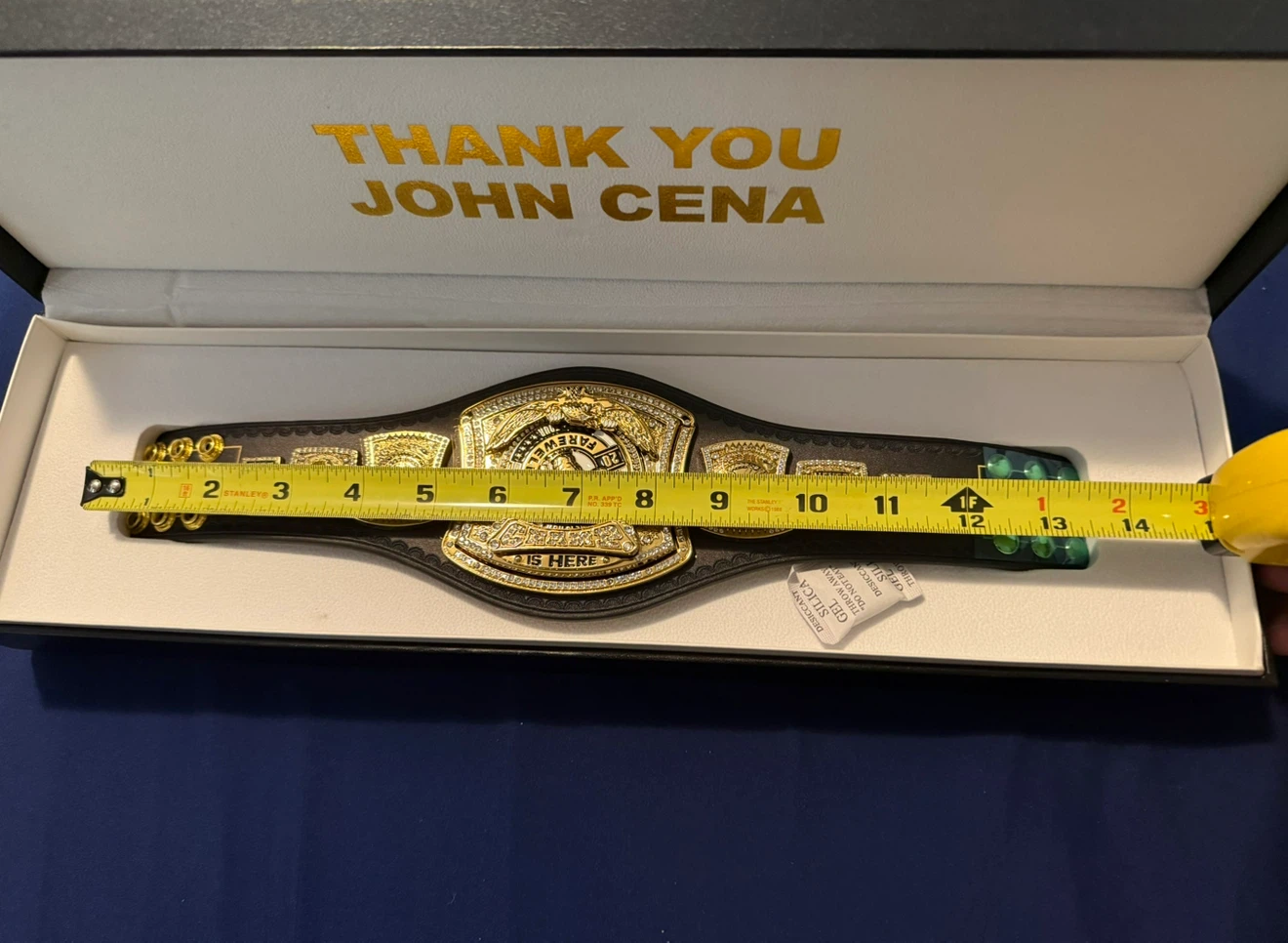 WWE Undisputed Championship Belt - John Cena Farewell - photo 4