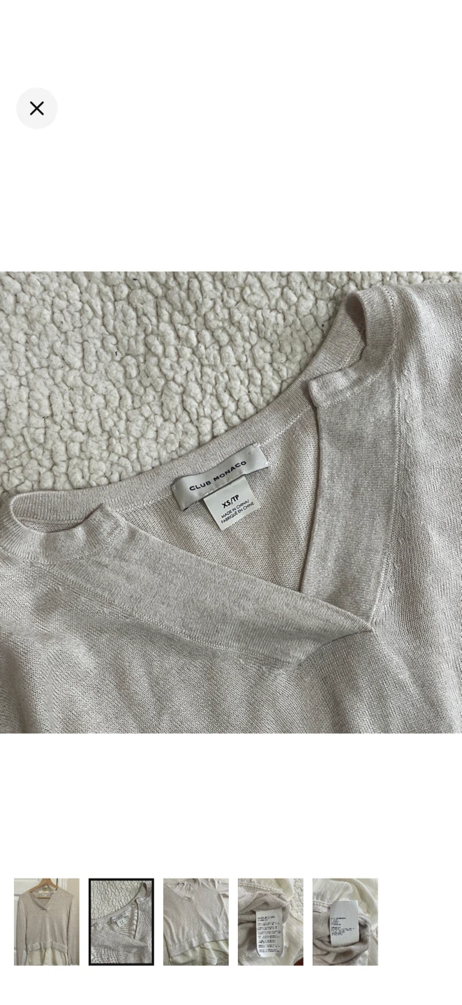 Club Monaco Layered Look Sweater - photo 2