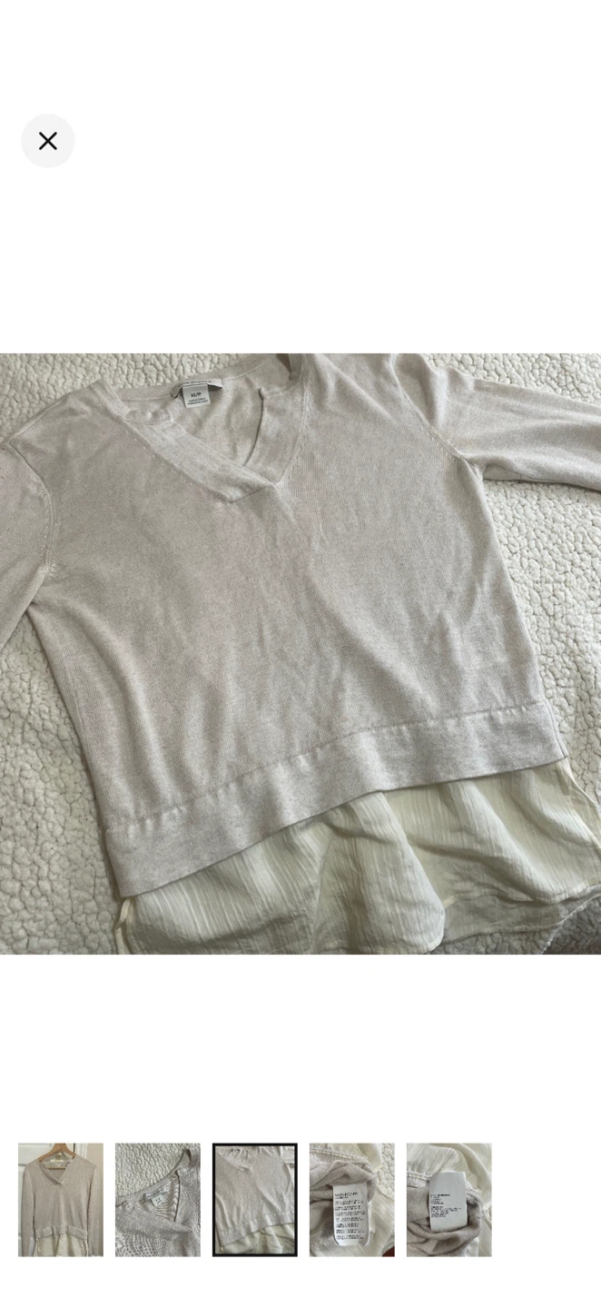 Club Monaco Layered Look Sweater - photo 3
