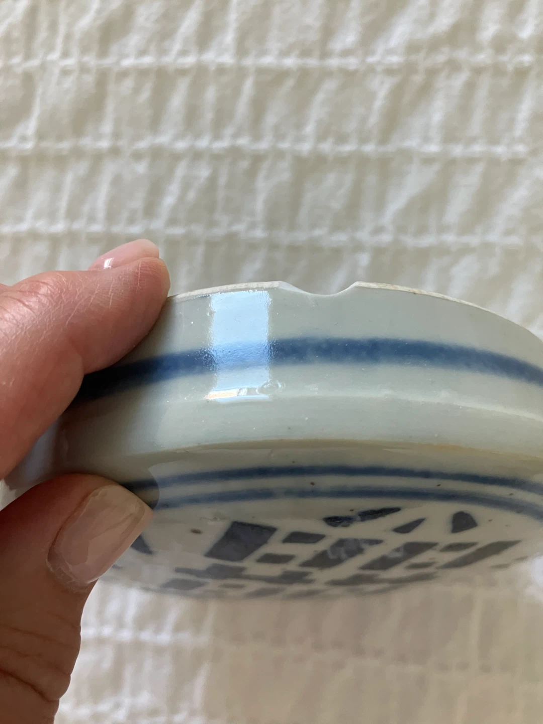 Blue White Double Happiness Ginger Jar - photo 3