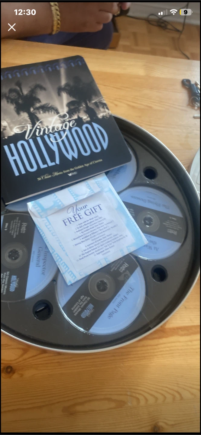 Vintage Hollywood 50 Classic Movies Collector Set