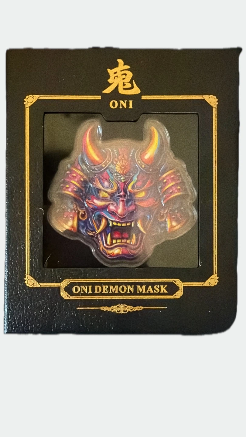 Oni Demon Mask .999 Fine Copper 5AVDP Ounce Bar