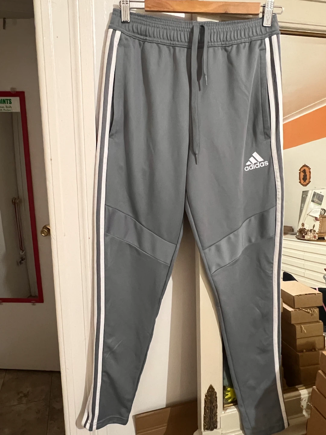 Adidas Grey Track Pants - photo 2