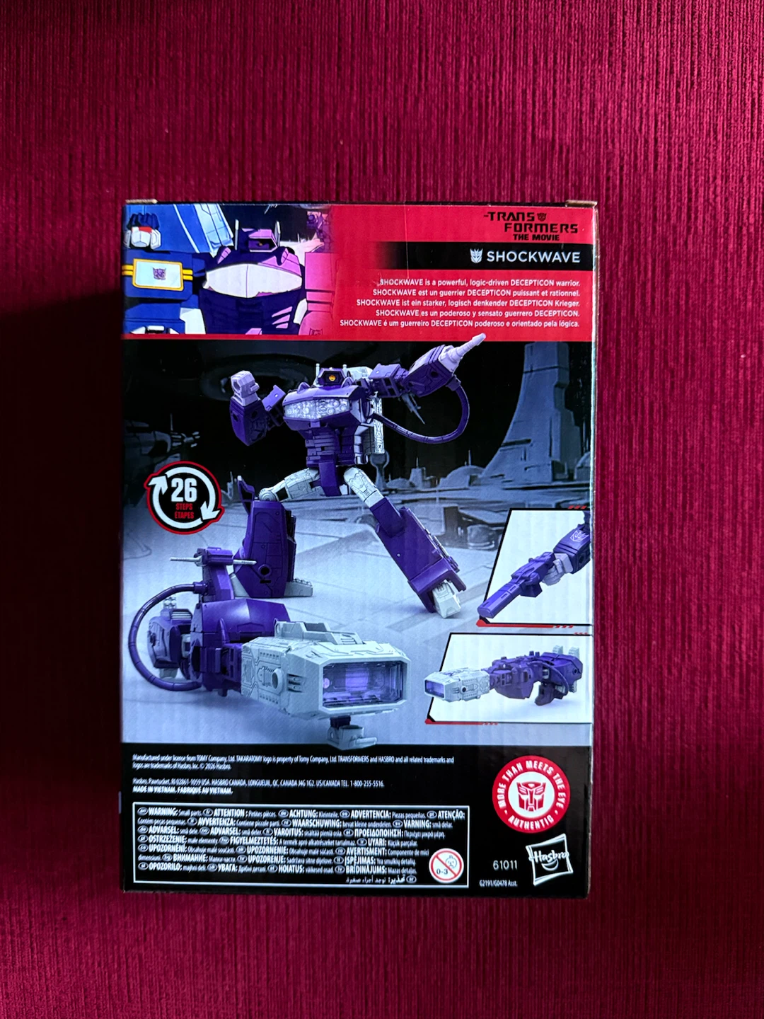 Transformers Shockwave Figurine Toy - photo 2
