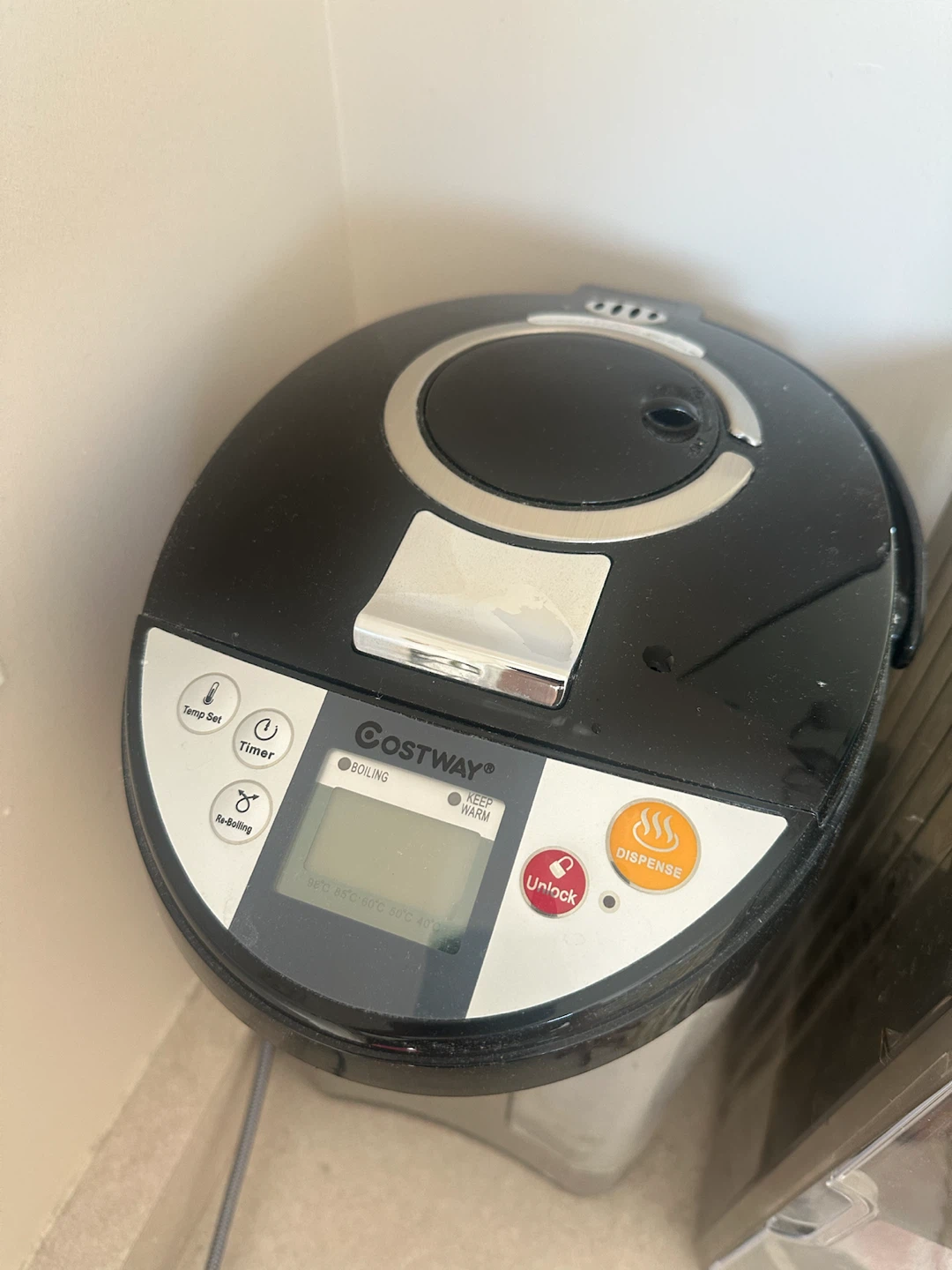 Costway 5L Electric Water Boiler and Warmer - photo 3