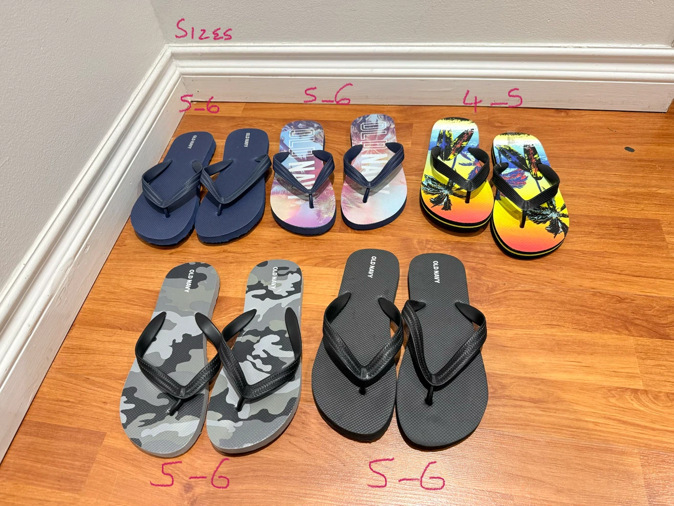 Kids Old Navy Flip Flops