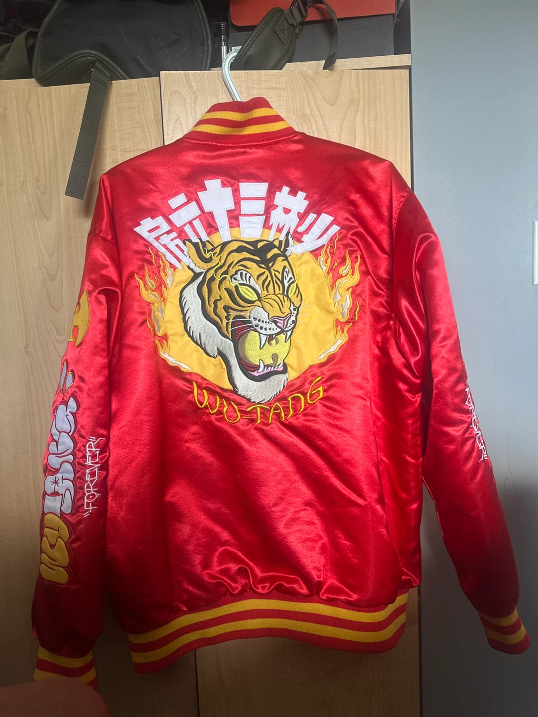 Wu-Tang Clan Satin Bomber Jacket - photo 2