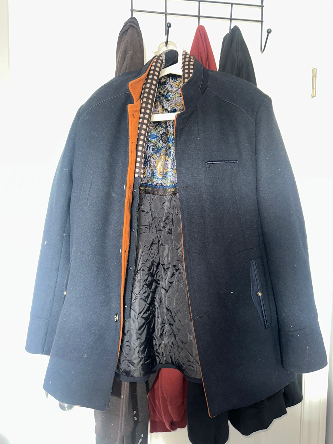 Men's Navy Fashion Jacket