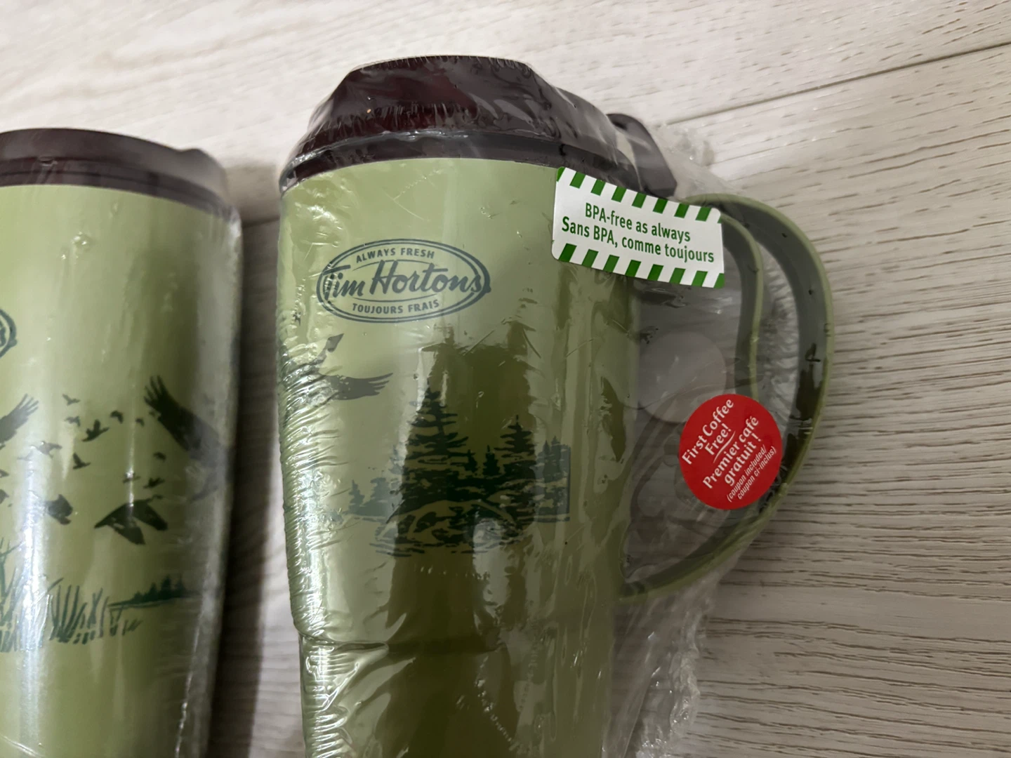 Tim Hortons brand new sealed coffee mugs tumbler - photo 3