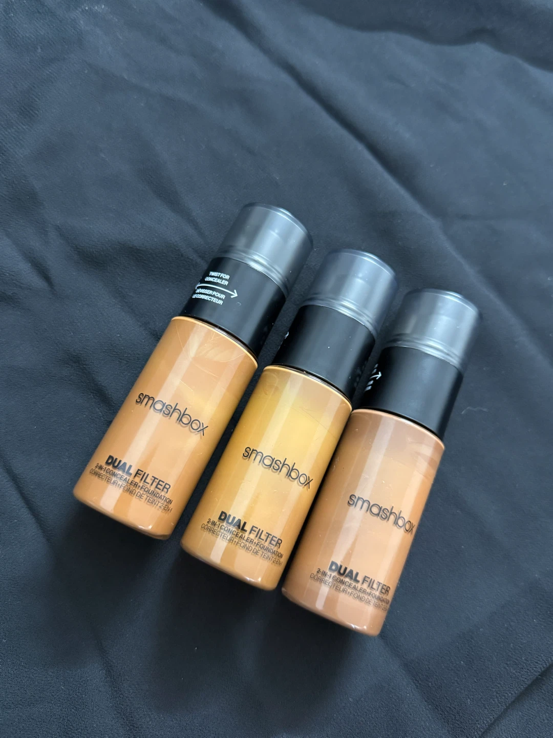 3 Smashbox Dual Filter Concealer + Foundation Bottles - photo 2