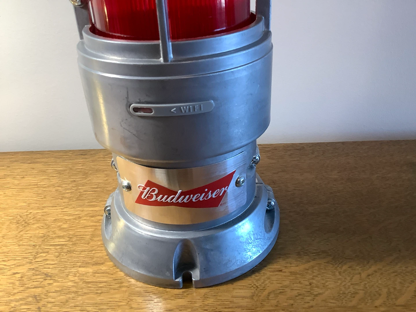 Budweiser Red Light Wifi Synched NHL Goal Light 🐞 - photo 4