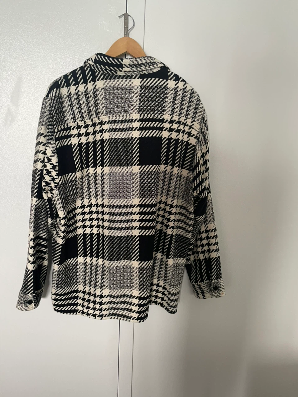 Wax London Black and White Plaid Shirt Jacket - photo 3