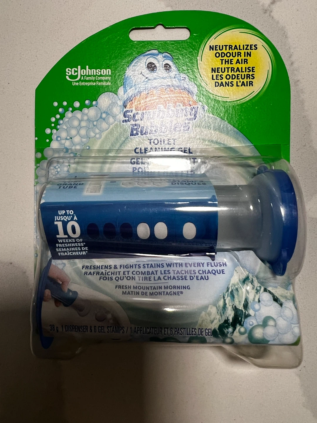 3 Scrubbing Bubbles Toilet Cleaning Gel Dispensers - photo 2