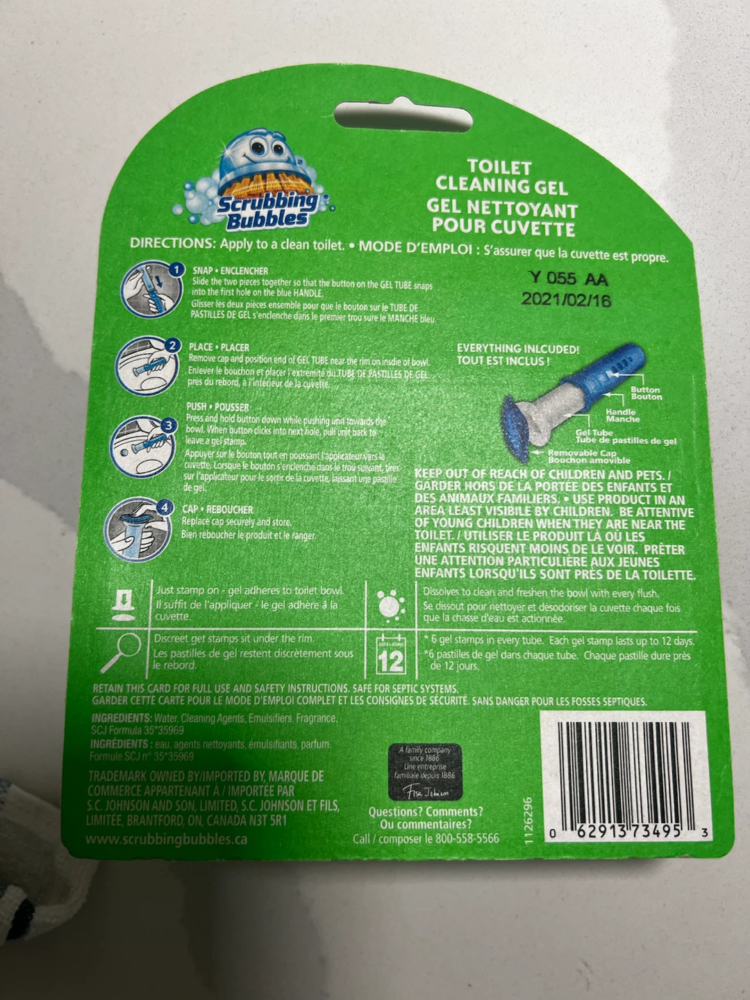 3 Scrubbing Bubbles Toilet Cleaning Gel Dispensers - photo 3