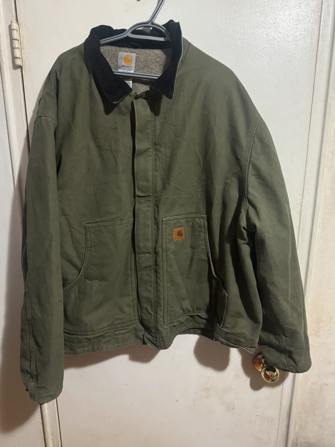 Carhartt J184 LOV Jacket Olive Size 3XL