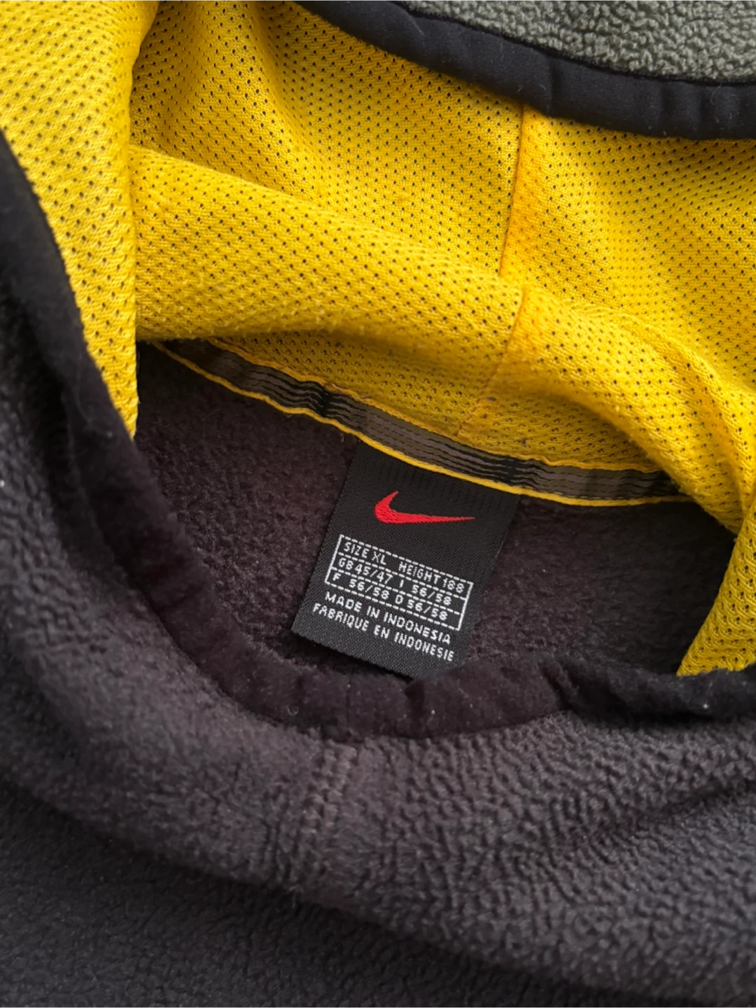 Vintage Nike Fleece pullover hoodie XL acg - photo 4