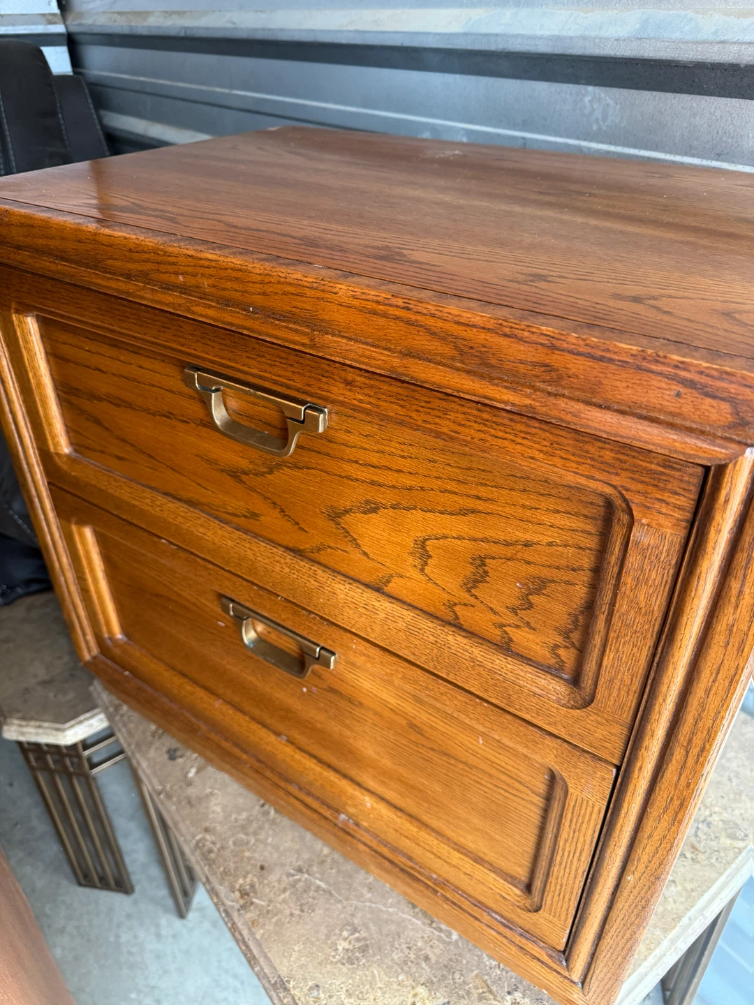 5 pce oak bedroom set - photo 5
