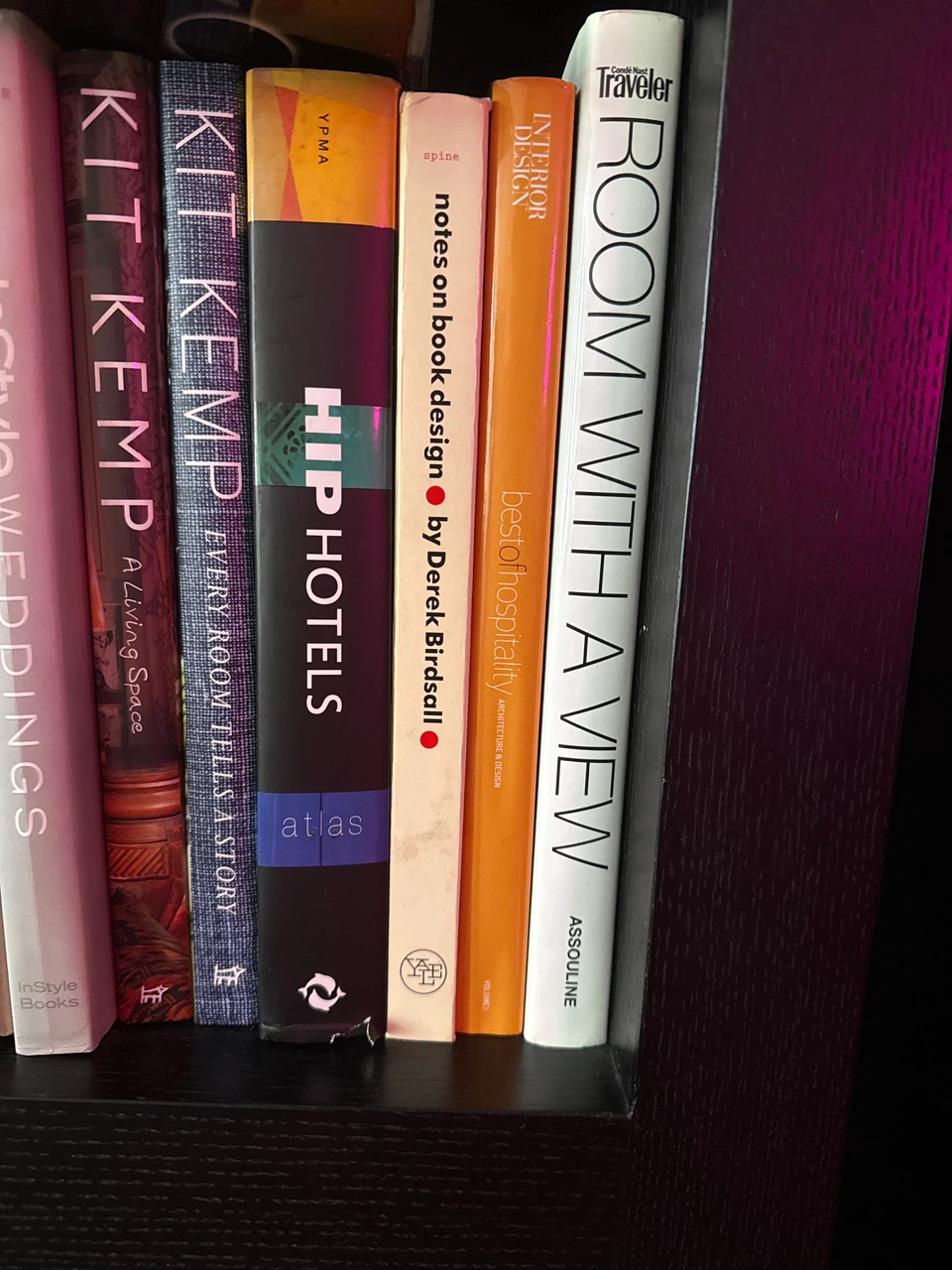 A collection of Designer Hotel books