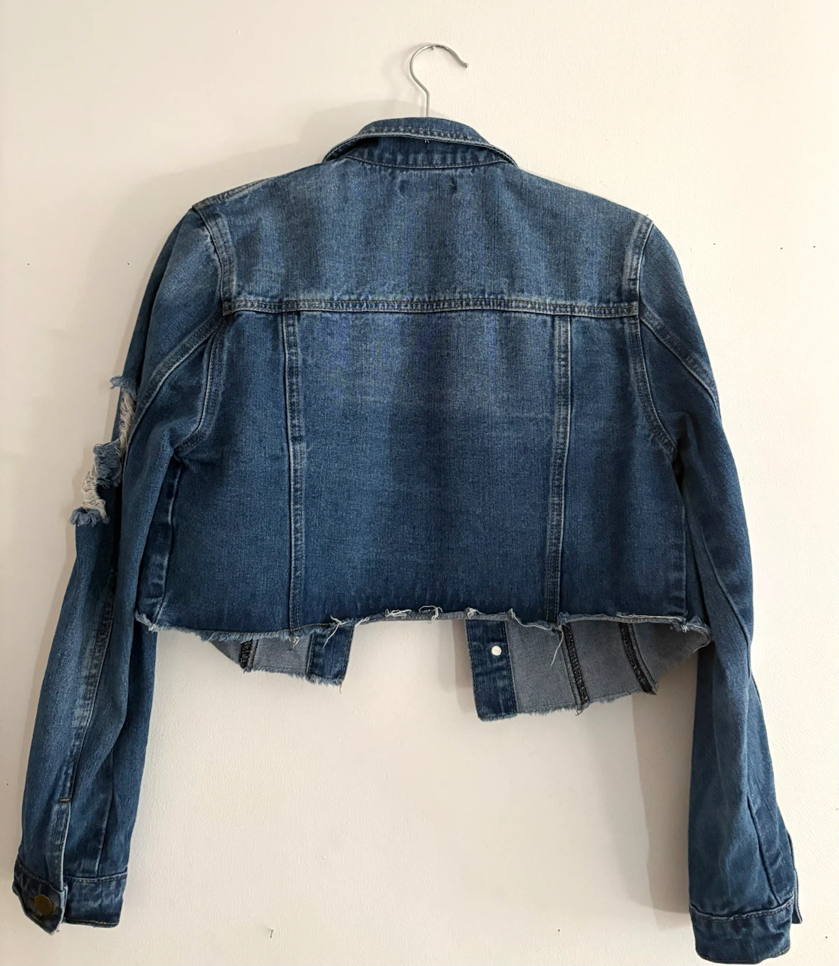 Distressed Denim Crop Jacket! - photo 2