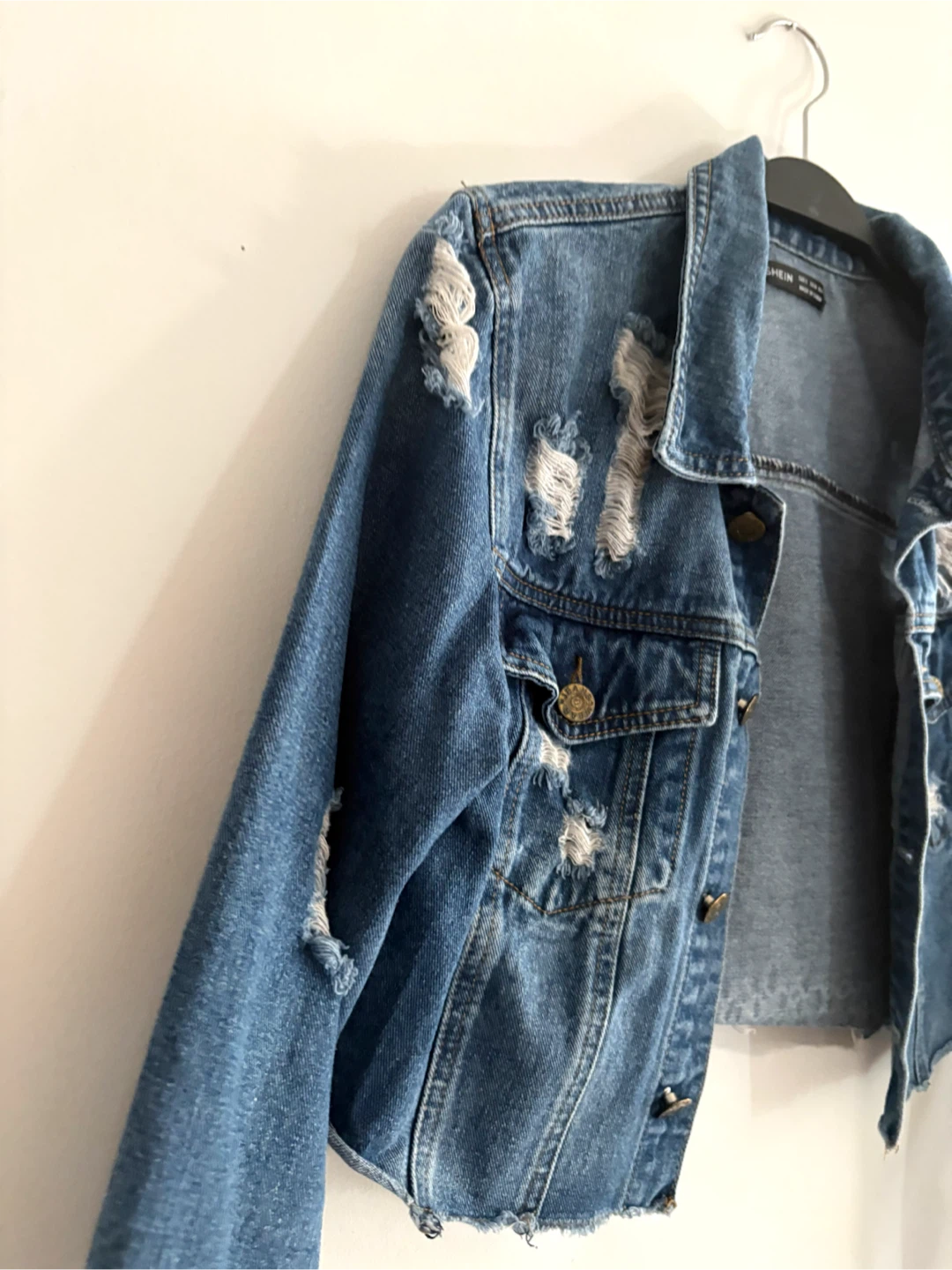 Distressed Denim Crop Jacket! - photo 5