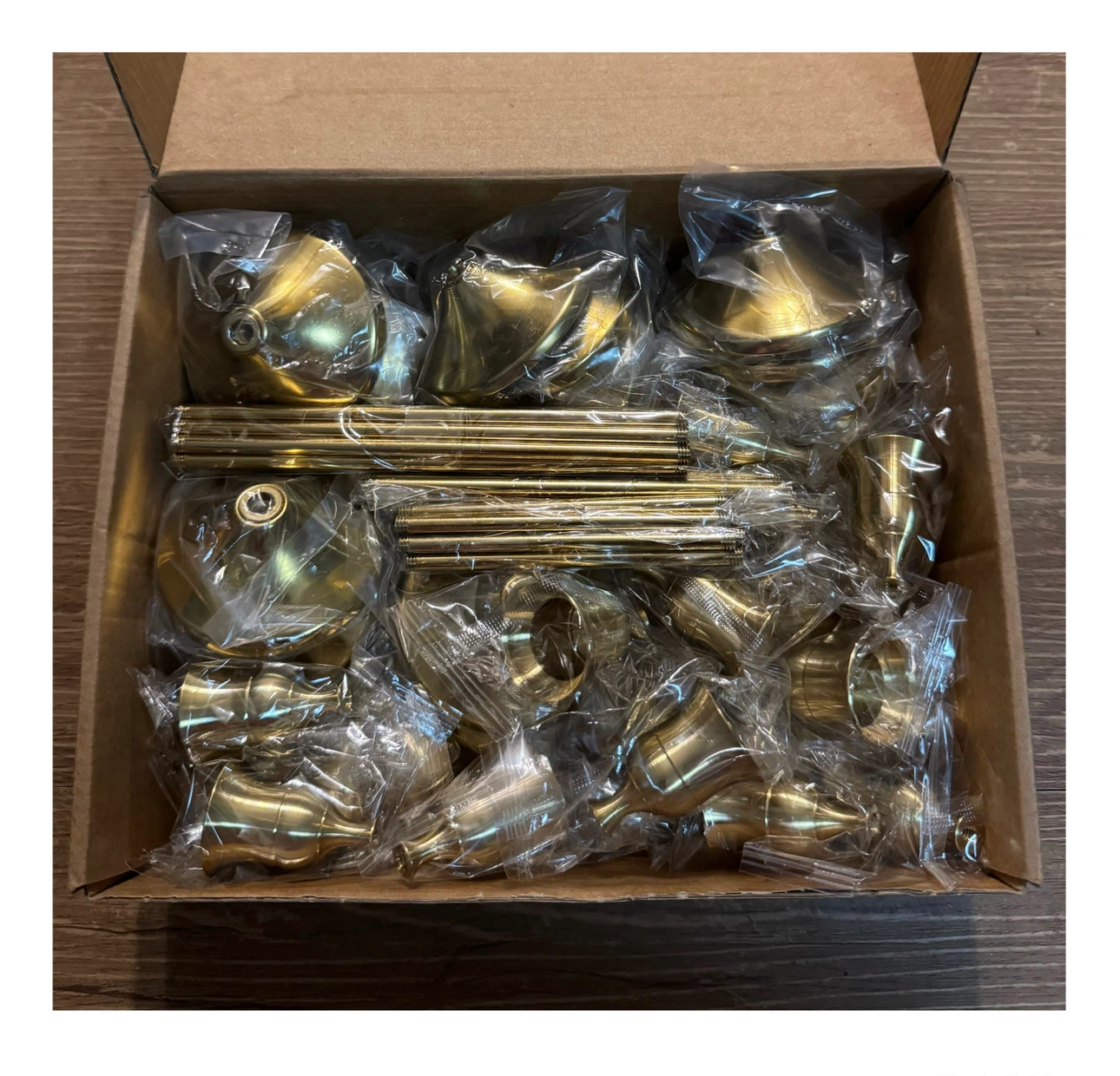Brand new 24Pcs Gold Taper Candle Holders - photo 2