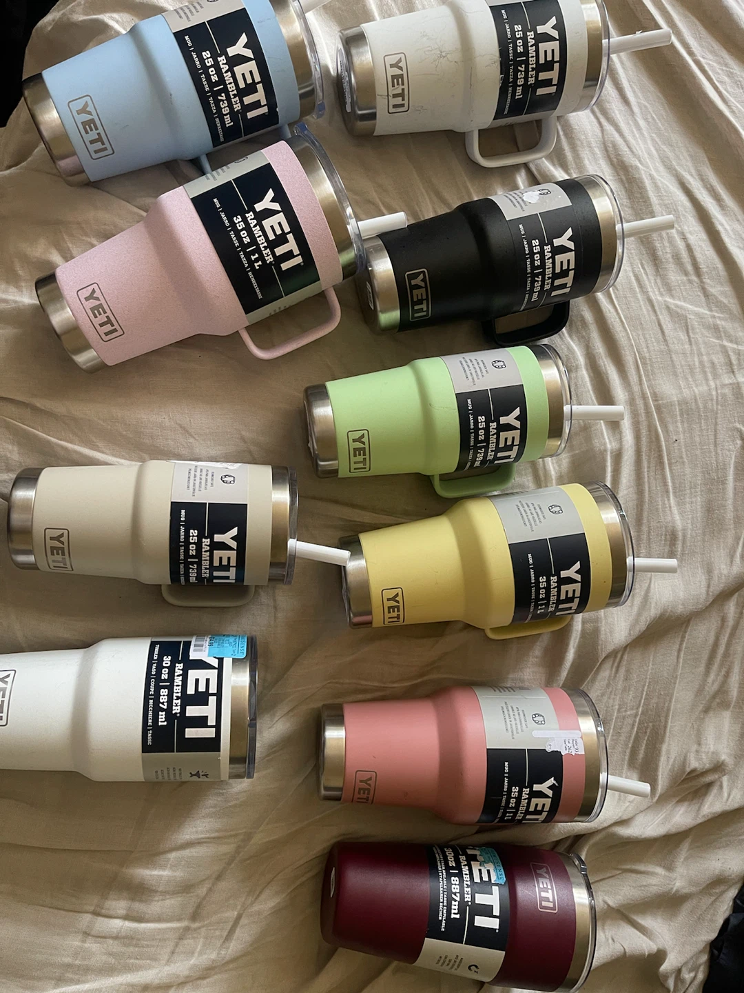 YETI Rambler Travel Mugs - Various Sizes